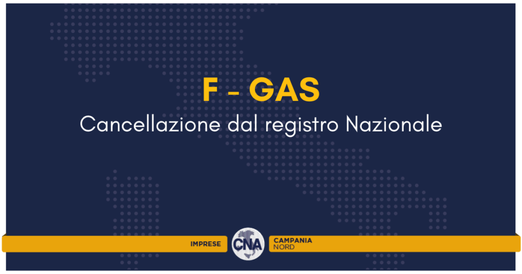 fgas cancellazione dal registro cna campania nord